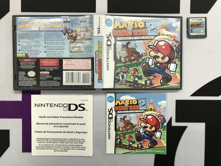 MARIO VS. DONKEY KONG 2 MARCH OF THE MINIS (COMPLETE IN BOX) (usagé)
