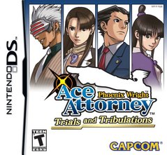 PHOENIX WRIGHT ACE ATTORNEY TRIALS AND TRIBULATIONS (COMPLETE IN BOX)
