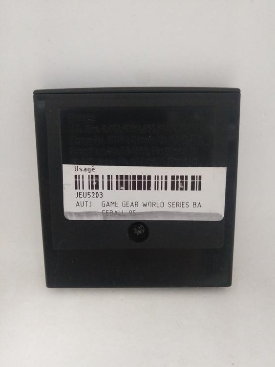 GAME GEAR WORLD SERIES BASEBALL 95