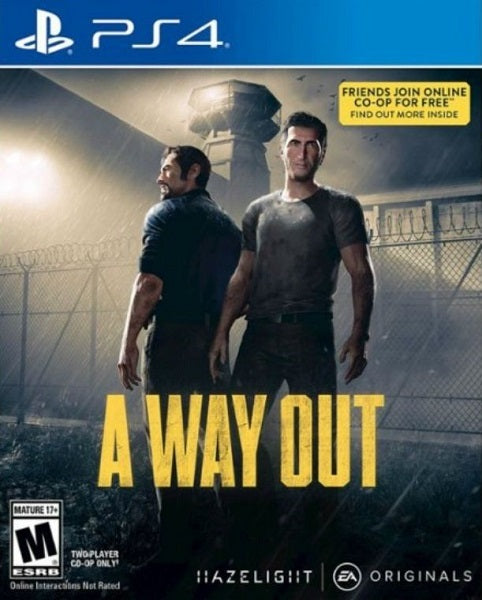 A WAY OUT (PRINTED COVER ART)