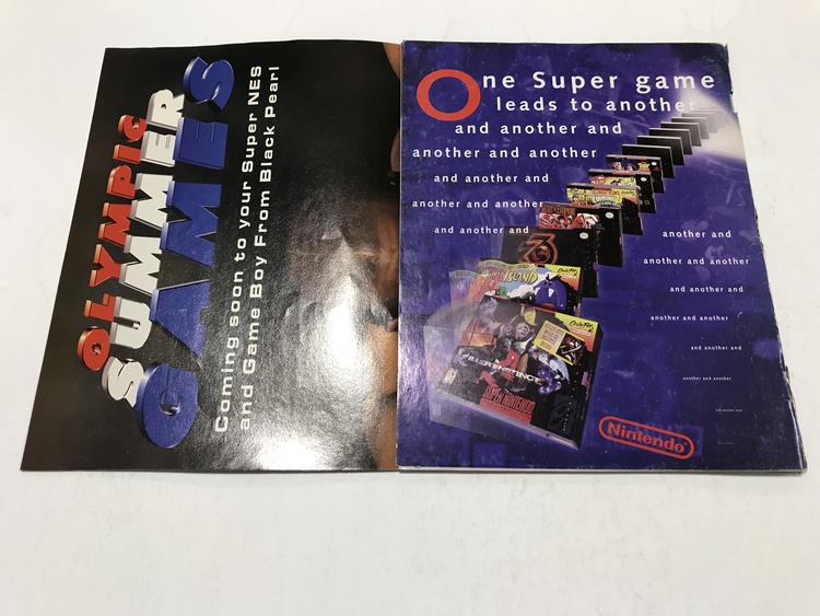 NINTENDO POWER GAMER MAGAZINE VOLUME 83 WITH POSTER - EARTHWORM JIM 2