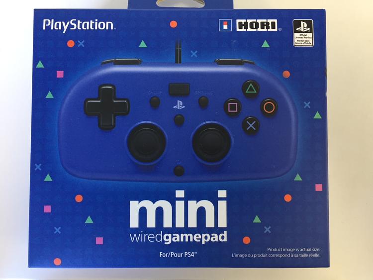 CONTROLLER MINI BLUE HORI (PS4)