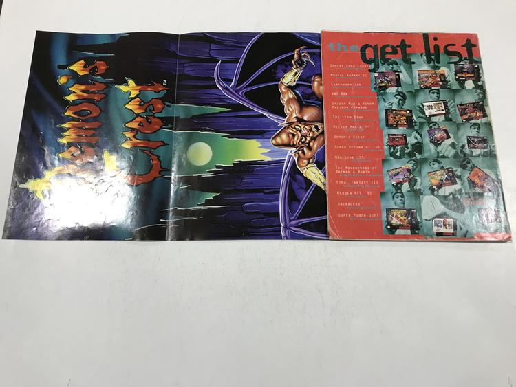 NINTENDO POWER GAMER MAGAZINE VOLUME 66 WITH POSTER - DONKEY KONG COUNTRY