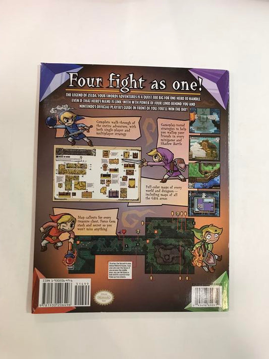 HINT BOOK THE LEGEND OF ZELDA FOUR SWORDS ADVENTURES (usagé)