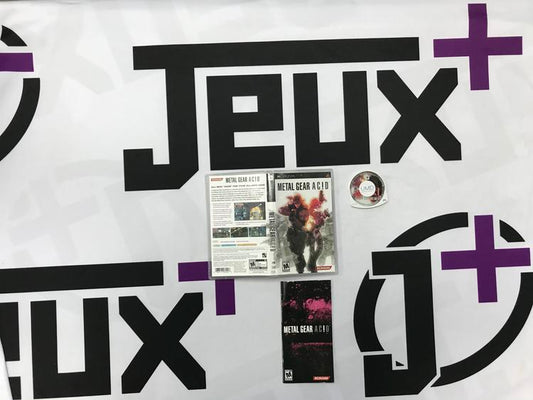 METAL GEAR ACID (COMPLETE IN BOX)