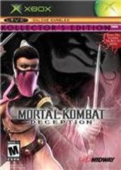 MORTAL KOMBAT DECEPTION KOLLECTOR'S EDITION (NO BONUS DISC / WITH MANUAL AND BOX)