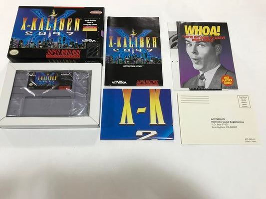 X-KALIBER 2097 (COMPLETE IN BOX)