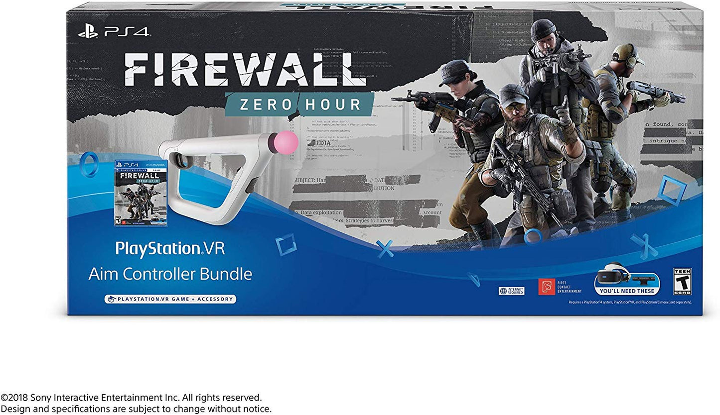 FIREWALL ZERO HOUR VR WITH AIM CONTROLLER BUNDLE
