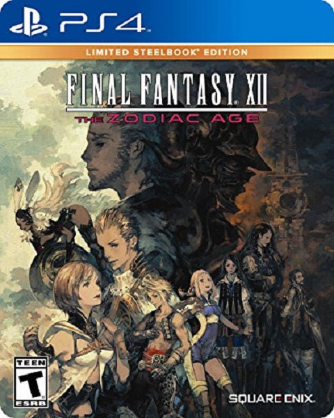 FINAL FANTASY XII THE ZODIAC AGE LIMITED STEELBOOK EDITION (NO SLIP COVER)