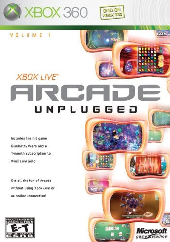 XBOX LIVE ARCADE UNPLUGGED VOLUME 1 (COMPLETE IN BOX)