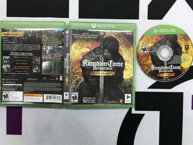 KINGDOM COME DELIVERANCE ROYAL EDITION (usagé)