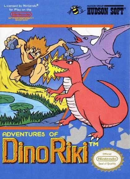 ADVENTURES OF DINO RIKI (WITH MANUAL)