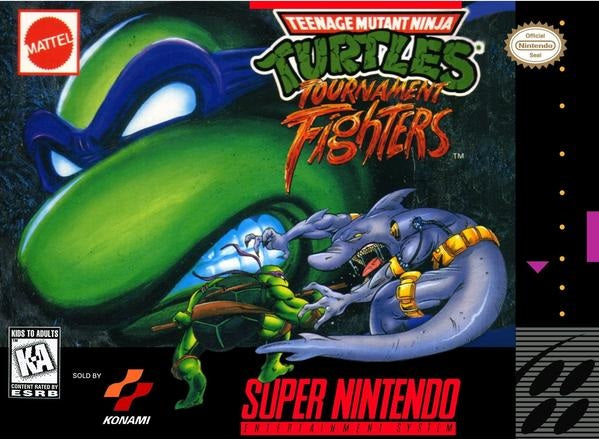 TEENAGE MUTANT NINJA TURTLES TOURNAMENT FIGHTERS (COMPLETE IN BOX)