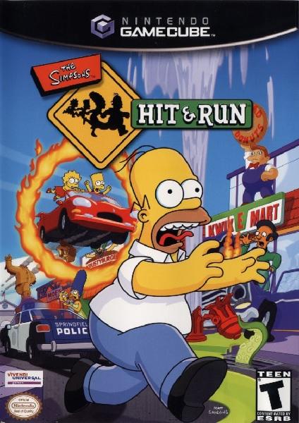 THE SIMPSON'S HIT & RUN PLAYER'S CHOICE (COMPLETE IN BOX / FRENCH MANUAL ONLY))