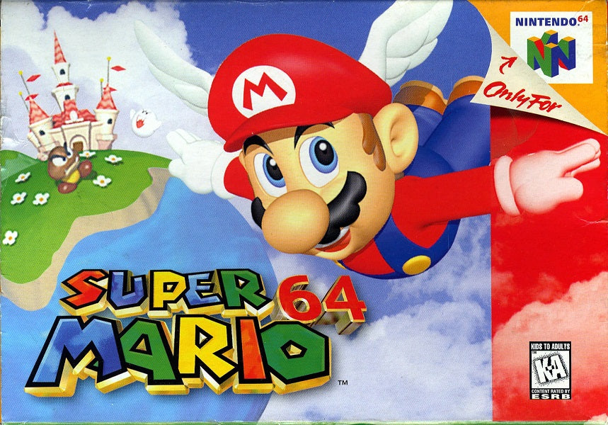 SUPER MARIO 64 PLAYER'S CHOICE (COMPLETE IN BOX)