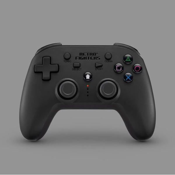 CONTROLLER RETRO FIGHTERS DEFENDER BLACK WIRELESS BLUETOOTH (PS3 / PS4 / PC)