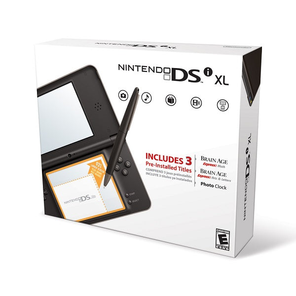 NINTENDO DSI XL MATTE BLACK (COMPLETE IN BOX) (used)
