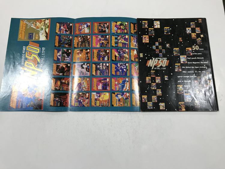 NINTENDO POWER GAMER MAGAZINE VOLUME 50 WITH POSTER - THE LEGEND OF ZELDA LINK'S AWAKENING