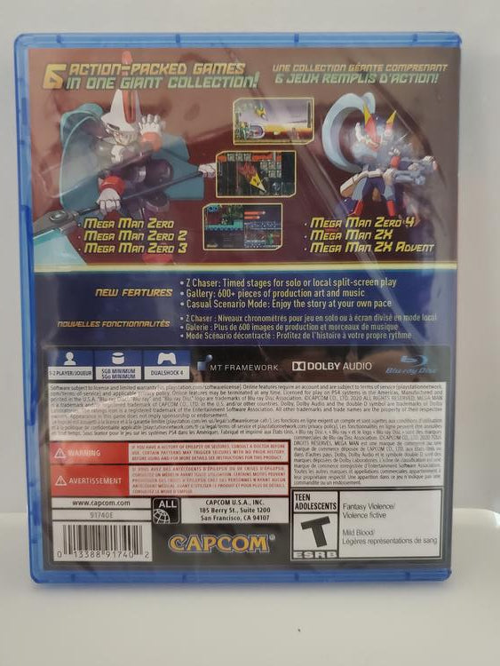 MEGA MAN ZERO/ZX LEGACY COLLECTION