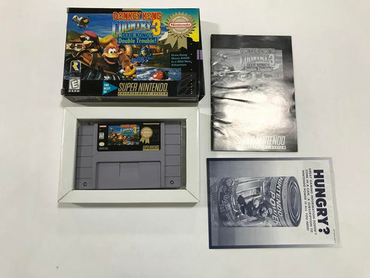 DONKEY KONG COUNTRY 3 PLAYER'S CHOICE (COMPLETE IN BOX)