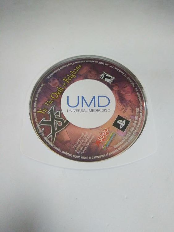 YS THE OATH IN FELGHANA (COMPLETE IN BOX) (usagé)