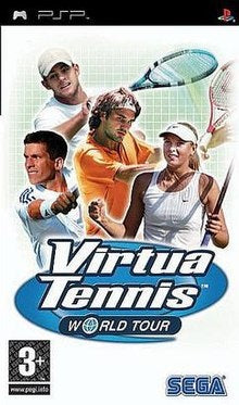 VIRTUA TENNIS WORLD TOUR (WITH BOX) (usagé)