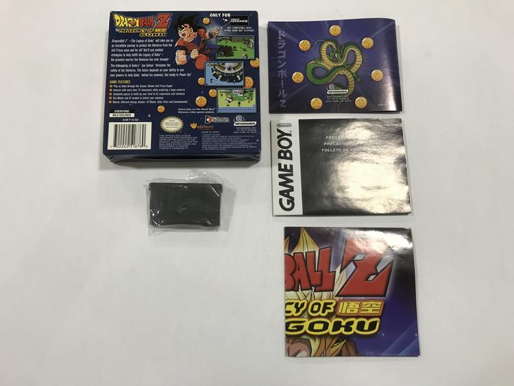 DRAGON BALL Z LEGACY OF GOKU (COMPLETE IN BOX)