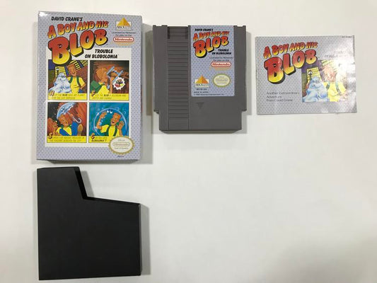 A BOY AND HIS BLOB TROUBLE ON BLOBOLONIA (COMPLETE IN BOX)