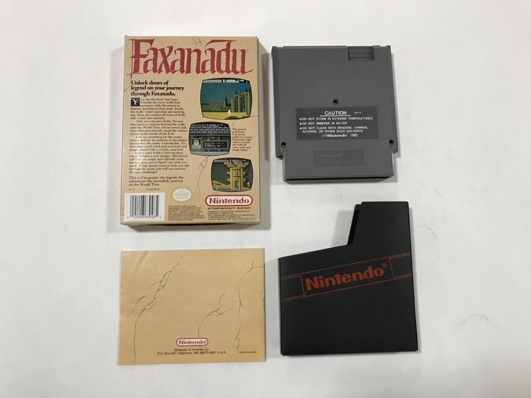 FAXANADU (COMPLETE IN BOX)