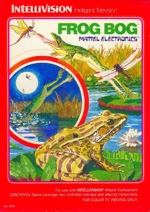 INTELLIVISION FROG BOG (usagé)