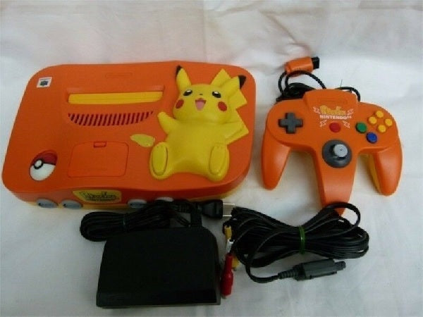 NINTENDO 64 ORANGE / PIKACHU (USA/JAP) (usagé)
