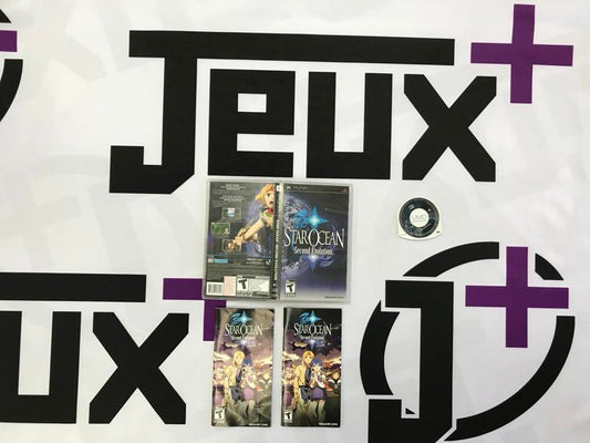 STAR OCEAN SECOND EVOLUTION (COMPLETE IN BOX) (usagé)