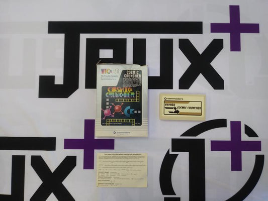 COMMODORE VIC-20 COSMIC CRUNCHER (WITH BOX)