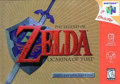 THE LEGEND OF ZELDA OCARINA OF TIME COLLECTOR'S EDITION (GOLD CARTRIDGE)