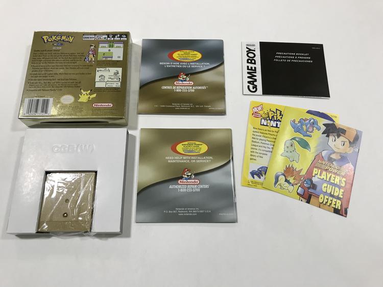 POKEMON GOLD (COMPLETE IN BOX)