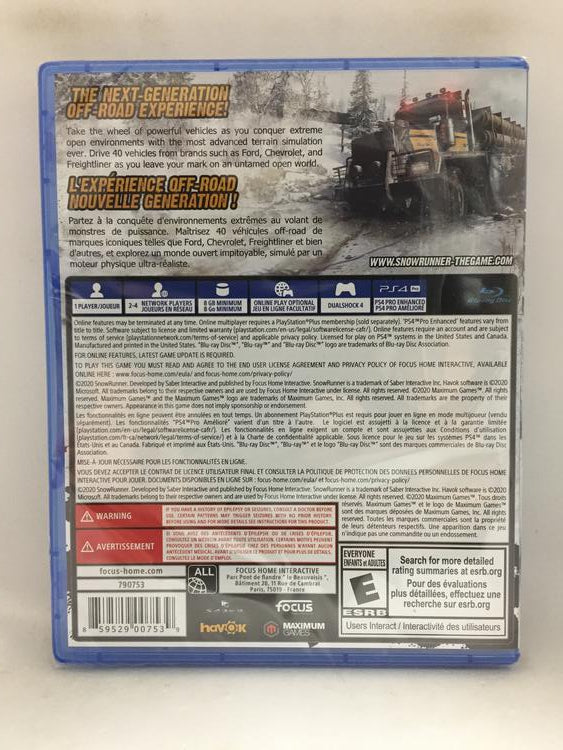 SNOWRUNNER A MUDRUNNER GAME
