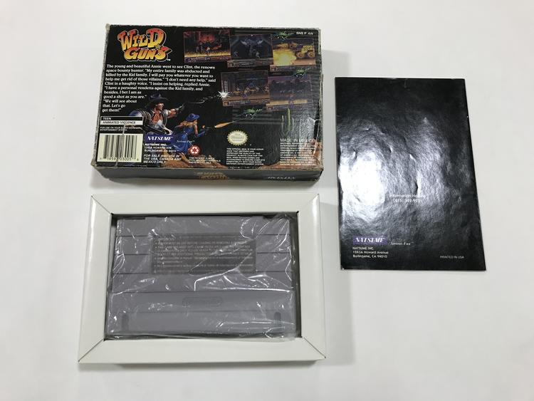 WILD GUNS (COMPLETE IN BOX) (usagé)