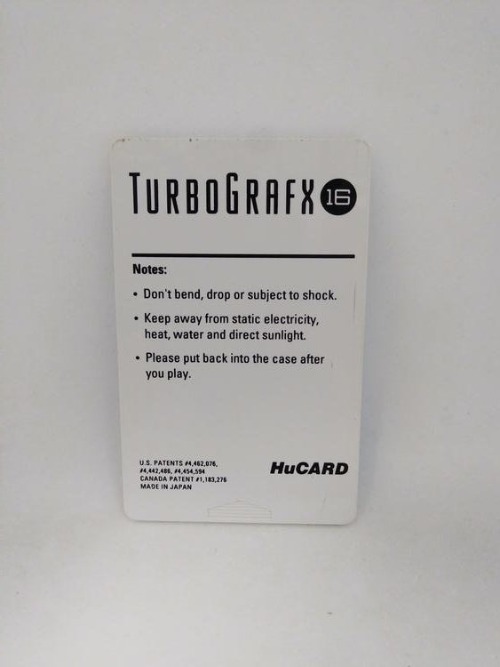 TURBOGRAFX-16 BLOODY WOLF (COMPLETE IN BOX)