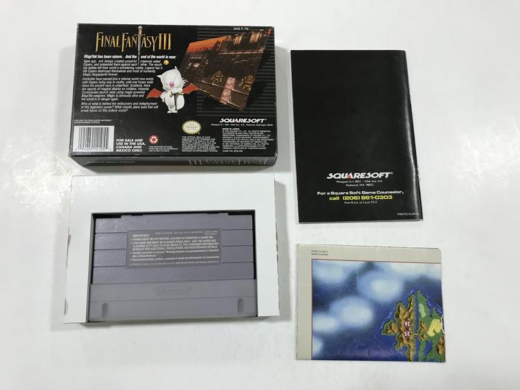 FINAL FANTASY III (COMPLETE IN BOX) (usagé)