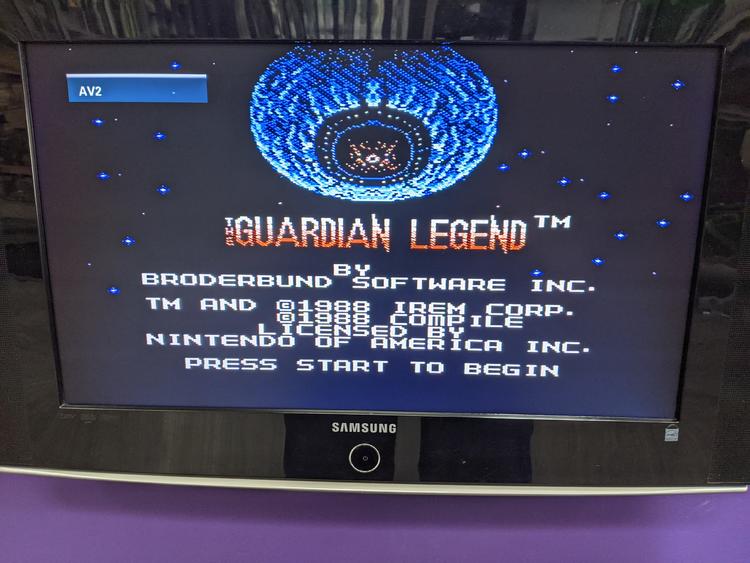 THE GUARDIAN LEGEND (COMPLETE IN BOX)
