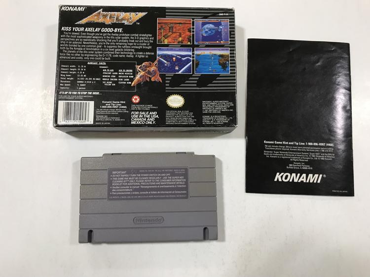 AXELAY (COMPLETE IN BOX)