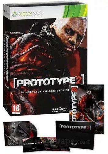 PROTOTYPE 2 BLACKWATCH COLLECTORS EDITION (WITHOUT MANUAL AND CD SOUNDTRACK)