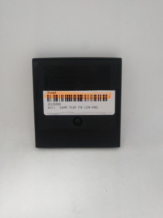 GAME GEAR THE LION KING (usagé)