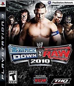 WWE SMACKDOWN VS. RAW 2010 (NON-ORIGINAL PRINT) (usagé)