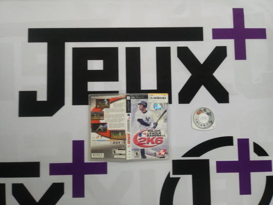 MAJOR LEAGUE BASEBALL 2K6 (WITH BOX)