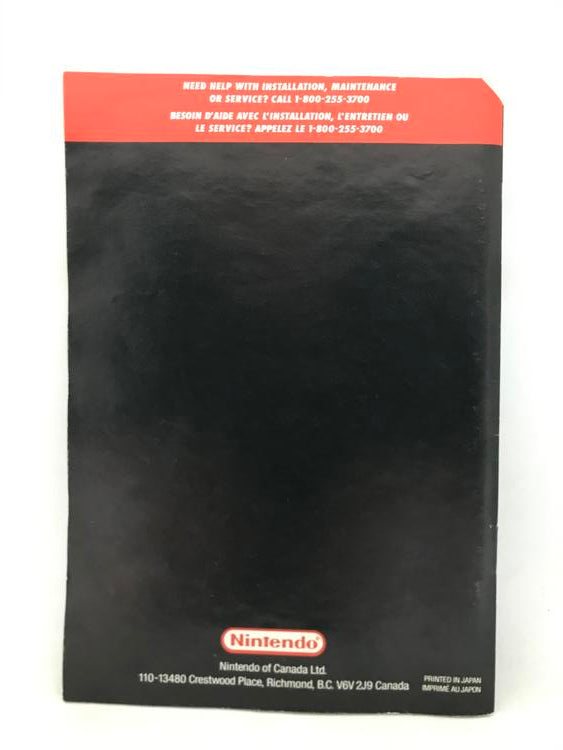 SNES YOSHI'S SAFARI INSTRUCTION BOOKLET BILINGUAL (usagé)