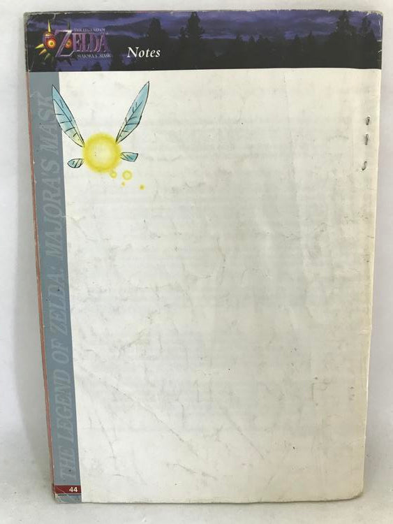 N64 THE LEGEND OF ZELDA MAJORA'S MASK INSTRUCTION BOOKLET ENGLISH