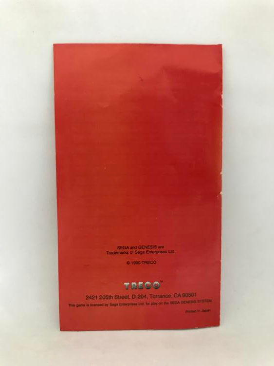 GEN ATOMIC ROBO-KID INSTRUCTION BOOKLET ENGLISH (usagé)