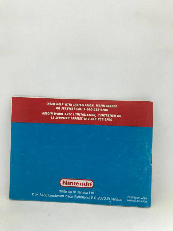 GB KIRBY'S DREAM LAND BOOKLET BILINGUAL (usagé)