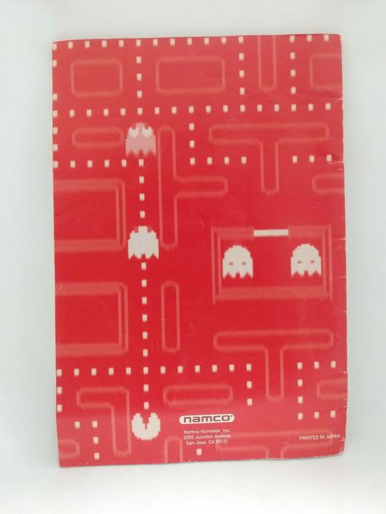 N64 NAMCO MUSEUM 64 INSTRUCTION BOOKLET ENGLISH